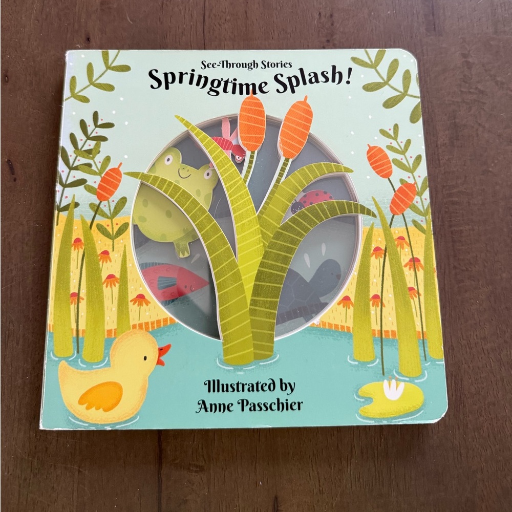 🐰Springtime Splash See Through Stories Board Book